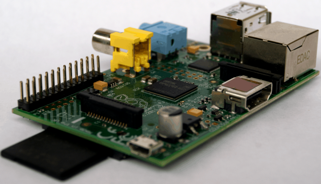 Raspberry Pi mit SD-Karte